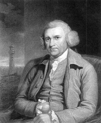 John Smeaton was an English engineer looking for a building material that would not be adversely affected by water.